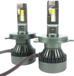 LEDtech 24V H4 LED izzó HIGH CANBUS 6000K Jégfehér - Hideg fehér 4070 CSP H4 LED kamion - busz - V9 - 3500 lm - 2db-os készlet ✔️ (H4 24V)