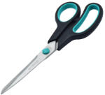 BLUERING Olló 21cm, műanyag fekete-zöld nyél Bluering® - toptoner