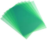 Bluering Előlap, A4, 200 micron 100 db/csomag, Bluering® áttetsző zöld - toptoner