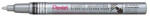 Pentel Lakkmarker 1, 5mm, kerek Pentel ezüst - toptoner