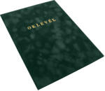 Bluering Oklevéltartó A4, prémium, arany nyomattal, Bluering® zöld - toptoner