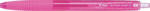 Pilot Golyóstoll, 0, 22 mm, nyomógombos, PILOT " Super Grip G" , rózsaszín