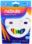 Nebulo Rostirón, filctoll készlet, vízbázisú Nebulo 12 klf. szín (NFT-1-12)