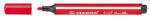 Esselte Filctoll, 1, 5-2 mm, rugós hegy, STABILO " Trio Scribbi" , piros
