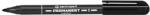 Centropen Alkoholos marker 2mm, B Centropen 2836 fekete (628360012)