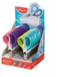 Maped Olló display, iskolai, 13 cm, MAPED " Sensoft Asym" , vegyes színek