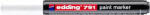 edding Lakkmarker, 1-2 mm, EDDING " 791" , fehér