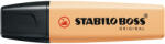 STABILO Szövegkiemelő 2-5mm, vágott hegyű, STABILO Boss original Pastel fakó narancs - toptoner