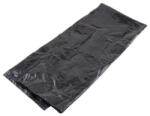 BLUERING Szemeteszsák 700 + 2 x 100 x 1260 mm 55 mikron Bluering®7012655 Fekete (7011040)