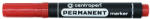 Centropen Alkoholos marker 2, 5mm, kerek hegyű, Centropen 8566, piros (A-585660104)