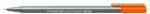 STAEDTLER Tűfilc, 0, 3 mm, STAEDTLER " Triplus 334" , narancssárga