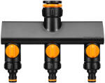Fiskars Comfort 3 utas csaptelep csatlakozó, multi, be/ki
