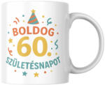  Boldog 60. Születésnapot születésnapi bögre (Boldog_60_Szuletesnapot_szuletesnapi_bogre)