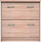 Mobikon Pantofar PAL stejar SonomaTopty 80x27x85 cm (0000370866) Pantofar