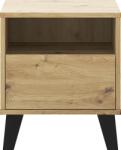 Mobikon Noptiera DTD stejar artisan Bogan 40x38, 8x45, 6 cm (0000409108)