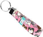 april & june Ausztrál juhász, rózsaszín - Kulcstartó - pink - april & june (anj-kc-260-S)