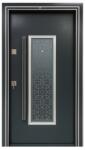 NOVO DOORS Usa metalica de exterior cu izolatie si vizor Novo Doors NDS1001S, Din compozit, 2 yale, Kit complet, Pentru case (NDS1001S) - shopxl