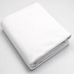 SABAEV Bumbac satinat uni alb 240 cm 5 ML