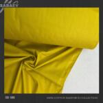 SABAEV Material Bumbac Satinat Uni Engros - Stofa Lenjerii 240 cm Latime Producatori sb 189 galben