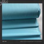 SABAEV Material Bumbac Satinat Uni Engros - Stofa Lenjerii 240 cm Latime Producatori 134 turcoaz