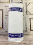 SABAEV Rola Panza Alba 150 cm din Bumbac 100% - Ideala pentru Lenjerii de Pat si Proiecte Diverse Rola100 ml