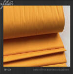 SABAEV Material Bumbac Satinat Uni Engros - Stofa Lenjerii 240 cm Latime Producatori sb 123 orange