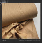 SABAEV Material Bumbac Satinat Uni Engros - Stofa Lenjerii 240 cm Latime Producatori 120 maro
