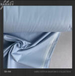SABAEV Material Bumbac Satinat Uni Engros - Stofa Lenjerii 240 cm Latime Producatori 144 albastru