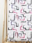 SABAEV Bumbac Satinat 100% Engross - Latiime 240 cm, Lungime 30 ml, Ideal pentru Lenjerii de Pat și Proiecte Textile 6693-V4