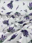 Virginia Tex Pique Fagure Alb 240 cm pentru Prosoape și Halate - 30 ML
