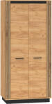  Gardróbszekrény ARSA 03 arany craft tölgy + fekete