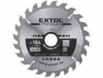 Extol körfűrészlap, keményfémlapkás, 184×30mm(lyuk átm), T24; 3, 2mm lapkaszélesség, max. 7000 ford/perc