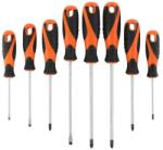 Kendo csavarhúzó készlet 8r. SL+PH+PZ mágneses CrV No. 85115 (85115)