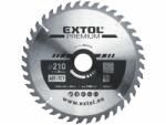 Extol körfűrészlap, keményfémlapkás, 210×30mm(lyuk átm), T40; 3, 2mm lapkaszélesség, max. 7000 ford/perc