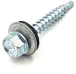 Koelner Hatlapfejű önfúró lemezcsavar fához 4, 8x55 mm+EPDM alátét (02158)