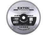 Extol körfűrészlap, keményfémlapkás, 350×30mm(lyuk átm), T84; 3, 5mm lapkaszélesség, max. 4000 ford/perc