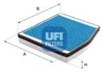 UFI Filtru, aer habitaclu UFI ARGENTIUM 34.262. 00 (34.262.00)