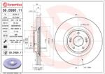 BREMBO Disc frana BREMBO PRIME LINE - UV Coated 09. D990.11 (09.D990.11)