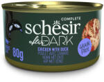 Schesir 24x80g Schesir After Dark csirke & kacsa nedves macskatáp