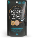 Schesir 12x80g Schesir After Dark Velvet Mousse csirke & fürjtojás nedves macskatáp