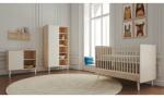 Faktum Peak natural oak & white babaszoba szett 2