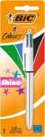 BIC Pix BIC, 4 Colours Shine, 1.0 mm, retractabil, blister, diverse culori 902126