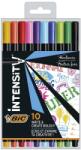BIC Fineliner Intensity Fine, 0.4 mm, 10 culori/set BIC CEL1011727