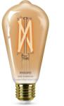 Philips 929003018721 Smart WIZ E27, 4, 9/25W Hideg/Meleg Fehér Retro Okosizzó