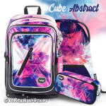 Baagl iskolatáska, hátizsák SZETT - Cube Abstract (8595054277567SZ)