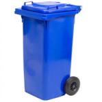 agrowebshop Kék műanyag szemeteskuka (120L) (3481)
