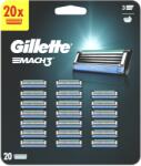 Gillette Mach3 Pengék Cserélhető borotvák Ollók Utántöltők 20 Eredeti (7702018609949)