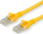Roline 21.15. 2983 RJ45 Hálózati kábel, patchkábel CAT 6A U/UTP 0.30 m Sárga Árnyékolatlan, Halogénmentes, Lángálló 1 db (JAB-3433645) (JAB-3433645)