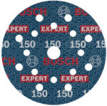 Bosch EXPERT O780 Foil Tépőzáras csiszolótárcsa 125 mm / P150 kerámiaszemcsés (6 db) (2608902402)