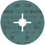 Bosch PRO Fíbertárcsa inoxhoz 125 x 22, 2 mm / P120 kerámia csemcsés (2608621615)